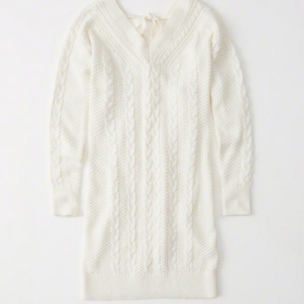 NWT Abercrombie cable knit sweater dress